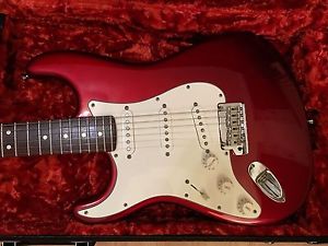 Fender American Standard Stratocaster Linkshänder / Left Handed   Candy Cola Red