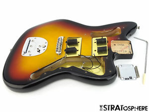 Fender Vintage 65 RI USA Jazzmaster BODY & HARDWARE 1965 Nitro 3TS Sunburst