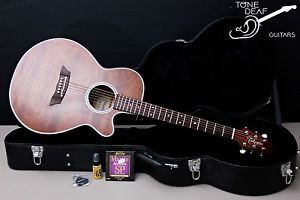 ✴MINT✴ TAKAMINE MIJ Electro-Acoustic EF-261S-AN ✴Antique Stain + Rosewood✴2002✴