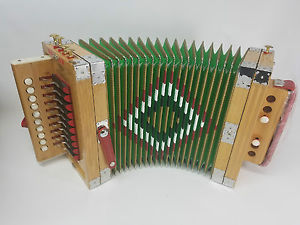 Gabbanelli Accordion Cajun King Zydeco 2 keys in 1