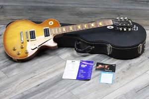 2004 Gibson Les Paul Classic 1960 Lightburst Non Chambered - Original Case!