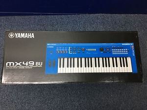Yamaha MX49 BLUE NEW 49 Key Music Synthesizer