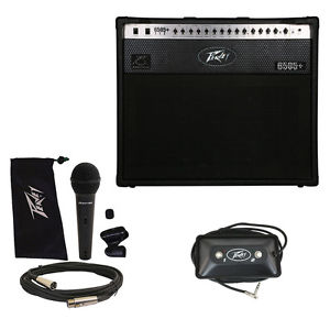 Peavey 6505 + Plus 112 Electric Guitar 60W Amp 12" Combo w/ Footswitch & Mic New