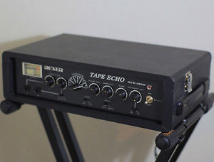USED REXER RTE 3000 SPACE ECHO CLONE JAPANESE TAPE ECHO DELAY EMS Free tracking