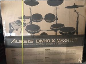 Alesis DM10x Mesh Kit Premium Six Piece Electronic Drum set With Mesh Heads
