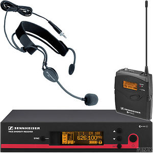 Sennheiser ew 152 G3 Headset Wireless Mic System ew152G3 Headworn Microphone NEW