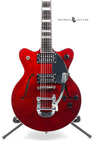 BRAND NEW GRETSCH G2655T STREAMLINER CENTER BLOCK JR w/ BIGSBY WALNUT STAIN
