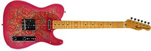 Electric Guitar Fender Japan Exclusive Classic 69 Telecaster Red Paisley Music