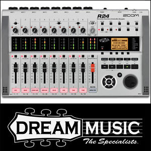 Zoom R24 USB Interface Multitrack SD Recorder Sampler Control Surface RRP$1169