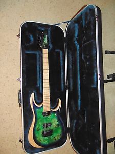 Ibanez Iron Label RGDIX6MPB With HSC and Leather Strap Daddario NYXL