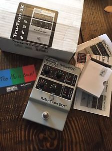 Mu-FX Tru Mu-Tron 3X Envelope Controlled Filter RARE 1st Run Signed W/ Box
