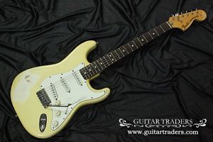 Fender 1974 Stratocaster "Olympic White Finish" Electric Free Shipping