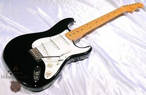 Fender Japan 2006-2008 ST57-66US Black Used Electric Guitar Free Shipping