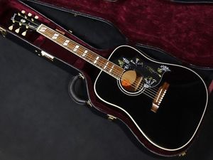 Gibson 1960s Hummingbird Ebony w/L.R.Baggs Element VTC w/hard case #X1492