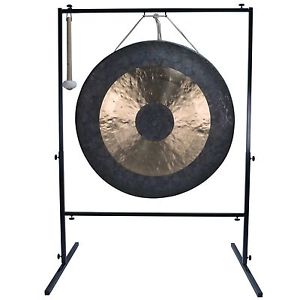 38" Chau Gong on Wuhan Gong Stand with Mallet