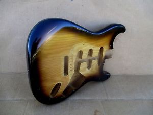 CUSTOM USA ASH STR*T BODY - 60 YEARS OLD WOOD - TONE MACHINE