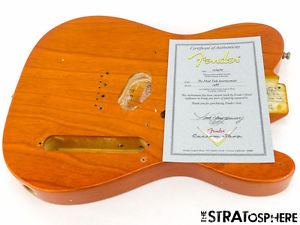 Fender USA Custom Shop Postmodern Relic Telecaster BODY Tele Nitro Sunset Orange