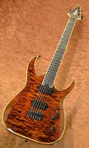 Free Shipping New Jackson U.S.A. Misha Mansoor Juggernaut HT6 Amber Tiger Eye