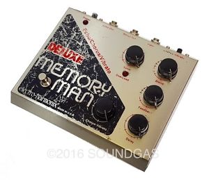 ELECTRO HARMONIX DELUXE MEMORY MAN Dual MN3005 Analogue Delay Guitar Echo Pedal