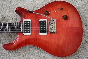 PRS Custom 24 Blood Orange Flame Maple 10 Top Nickel 85/15 Paul Reed Smith CU24