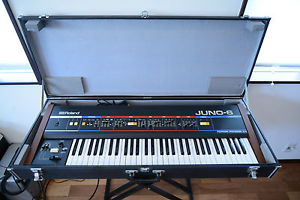 Roland Juno-6 Juno6 Vintage Analog Synthesizer w/ Original Case