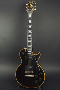 Gibson 1979 Les Paul Custom Ebony Mod Vintage E-Guitar Free Shipping