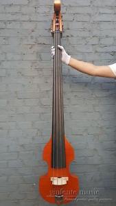 New 3/4 Upright Double bass flame maple Powerful Sound Solid wood #1439