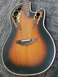 Vintage Ovation Elite 1868-1 Acoustic Guitar w/Hardcase [Excellent++] from Japan