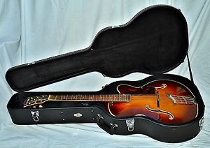 1965 Hofner President Archtop (Brunette) Acoustic Guitar