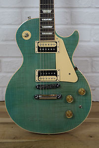 Gibson 2014 Les Paul Classic Seafoam Green w/ case MINT!-used guitar for sale