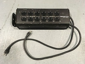 Leprecon 90-06-0253 ULD-360 Duplex 6-Channel Tree-Mount Dimmer Pack
