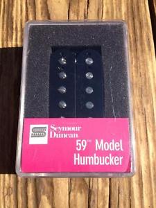 NEW Seymour Duncan SH-1N 59 Model 4 Conductor Neck BLACK PAF Les Paul Pickup