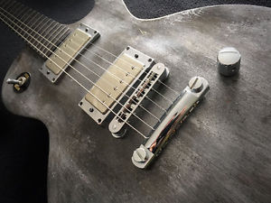 Gibson Les Paul Studio 2006 with distressed finish, Suhr pickups, SS frets, case