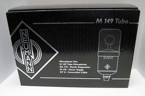 Neumann M-149 Tube Microphone Set Excellent Condition w/Orig Box/Components  NR