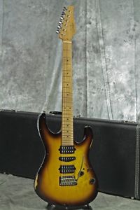 SUHR/ Modern Antique 2 Tone Tobacco Burst w/hard case Free shipping  From JAPAN
