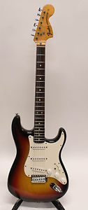 Vintage 1979 Fender Stratocaster Electric Guitar in Sunburst with Original Case