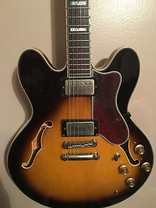 Epiphone Sheraton II Upgraded with SD Antiquity pickups and HSC Made in Korea