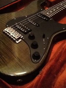 Warmoth custom stratocaster. (Flame Body With Mohagany Neck)