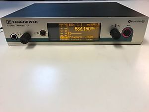 Sennheiser EW SR300 IEM G3 Stereo Transmitter - Range G - 566MHz-608MHz