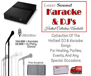Massive! Expert Sound Pro Karaoke & DJ Collection -USB Hard Drive Edition