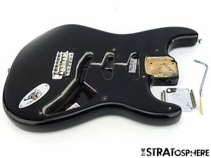 USA Fender ERIC JOHNSON Strat BODY & HARDWARE American Nitro Guitar Black