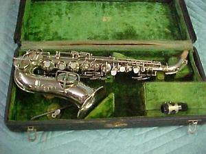 Antique CONN 4M New Wonder I Curved Soprano Saxophone, Excellent Condition!