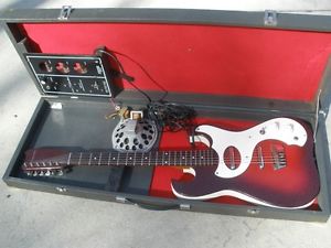 Vintage Early 60's Silvertone/Danelectro Amp In Case - 2 Pickup - CLEAN!
