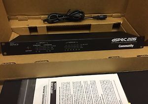 Community Professional Loudspeakers dSPEC226  Networked Loudspeaker Processor