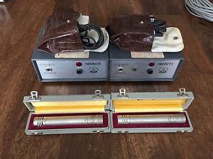 2 AKG C61 Tube Microphones Consecutive Serial Numbers