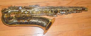 1962 King Super 20 Tenor-Original lacquer /double socket /overhauled