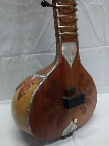 PROFESSIONAL SITAR GANDHAR PANCHAM FIBRE BOX STRINGS VILAYAT KHAN STYLE MATTY