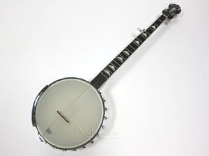 GOLD TONE 5-STRING PROFESSIONAL WHITE LADYE OPEN BACK BANJO w/ CASE ~ WL-250