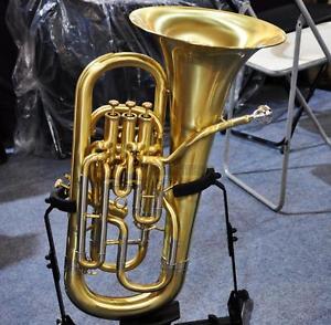 Professional Compensating Euphonium Horn Brush matt Brass Finish With Case