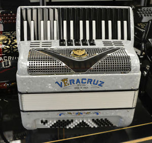 Veracruz 80 Bass Piano Accordion by Excalibur Made in Italy